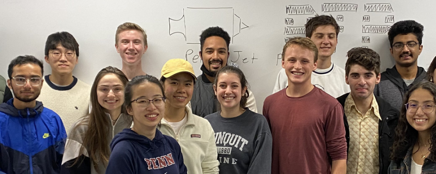Penn Jet Propulsion students