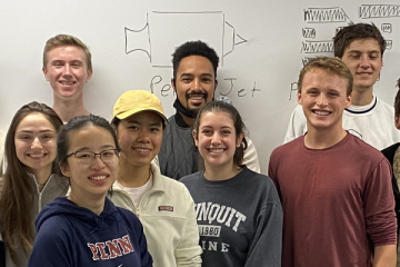 Penn Jet Propulsion students